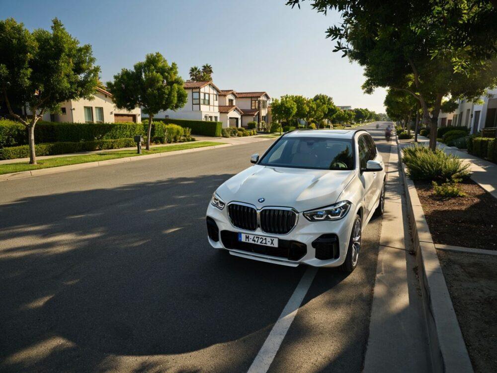 BMW X5 25d na drodze  