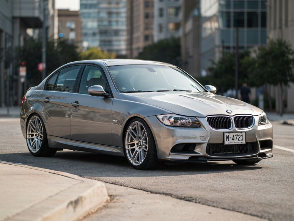 boczne progi BMW E90