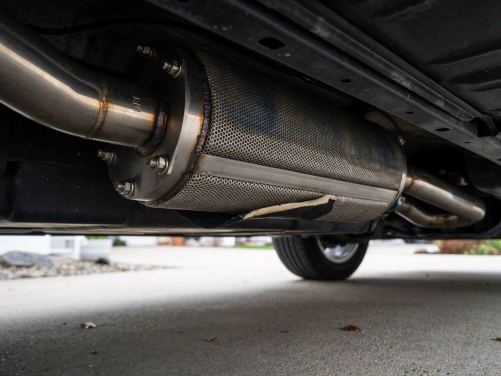czyszczenie filtra DPF podczas postoju