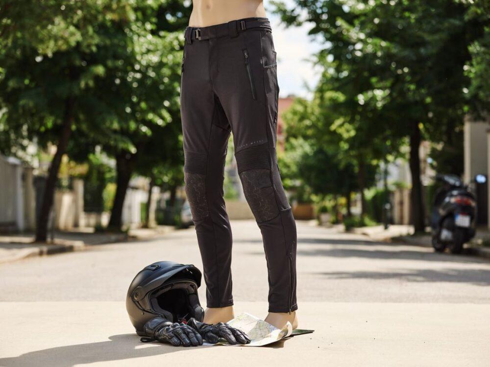 komfortowe spodnie motocyklowe na gorącą pogodę