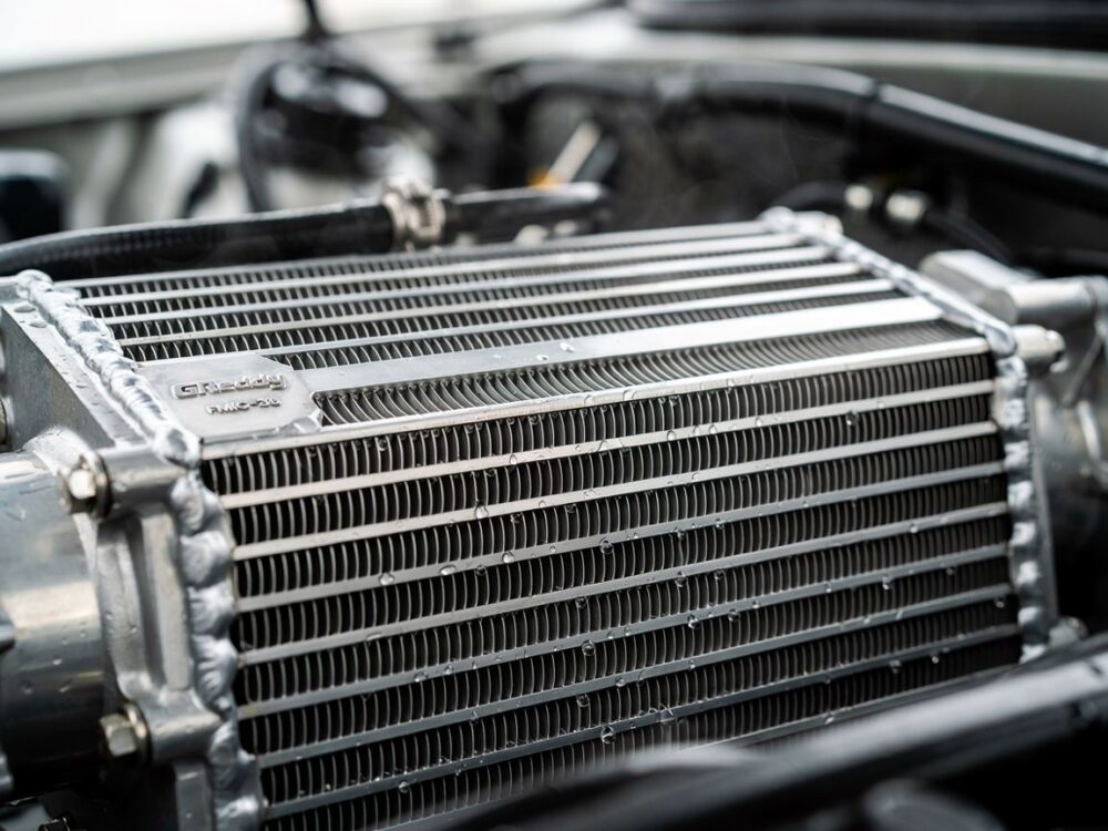 wilgotny intercooler samochodowy